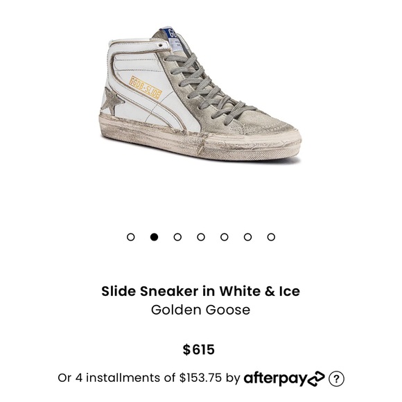 Golden Goose Slide Zip Leather High-Top Sneakers - Picture 6 of 6